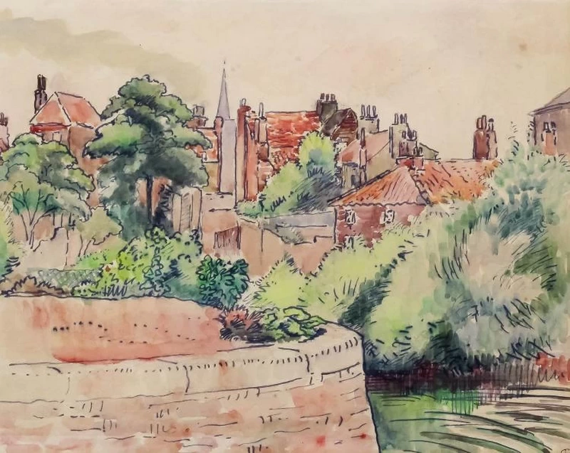 Vista di Colchester, Essex